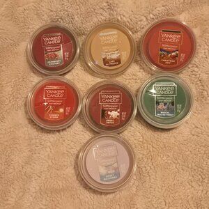 Lot of Seven Scenterpiece® Easy MeltCups by Yankee Candle